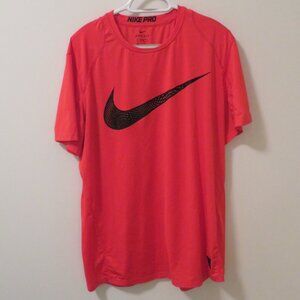 Nike Pro Dri-Fit Orange work out tee. Excellent Condition. Size XL.